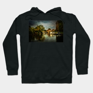 Bridge Over The Thames At Abingdon Hoodie